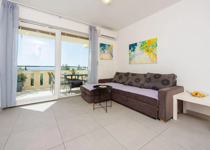 Apartament Lichtdurchflutetes Nur 400 Meter Zum Mit Herrlichem Meerblick Dramalj